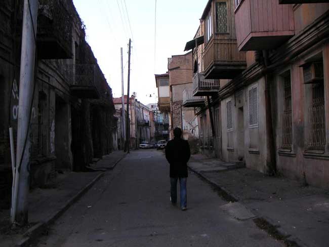 Walking in Tbilisi