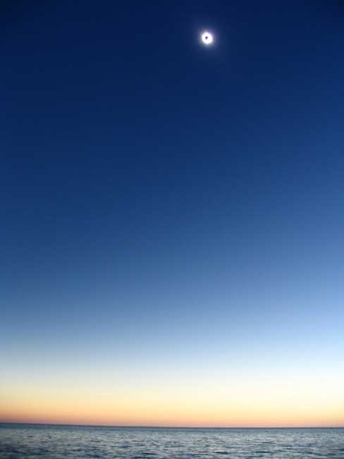 Abkhazia - a full eclipse (Summer 2006). One of the best places on the earth to see it.