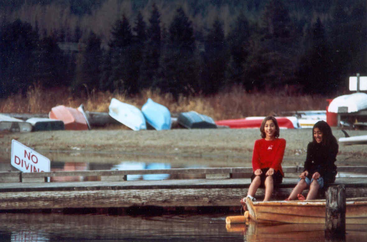 Whistler in the summertime is beautiful, but this is around October so it's pretty damn cold. This is Lost lake, and yeah, it took my girlfriend and I about an hour to find this place. I wonder if she's still mad.