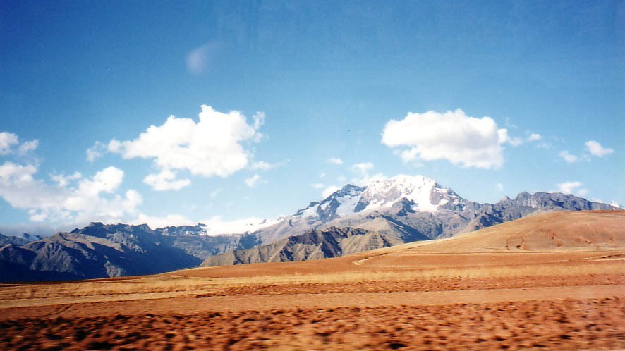 The outskirts of Cuzco, Peru (Editor's note: I didn't know you were an extra in Brokeback, I thought you were in South America?)